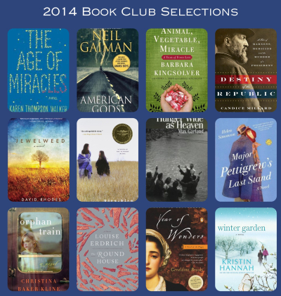 2014book club selections